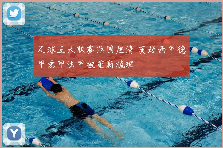 足球五大联赛范围厘清 英超西甲德甲意甲法甲被重新梳理